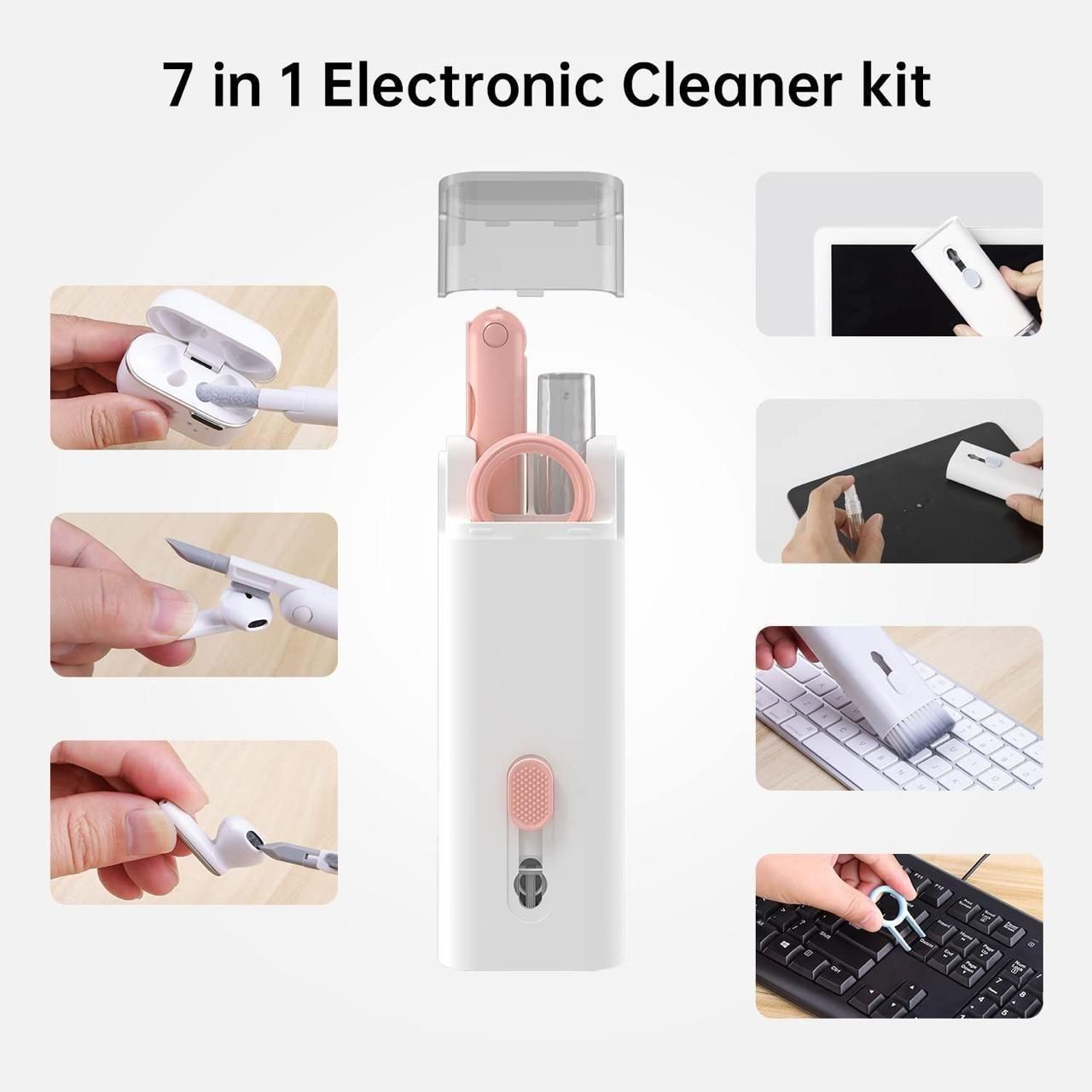 7 in 1 Electronic Cleaner Kit with Brush a29m3r-st