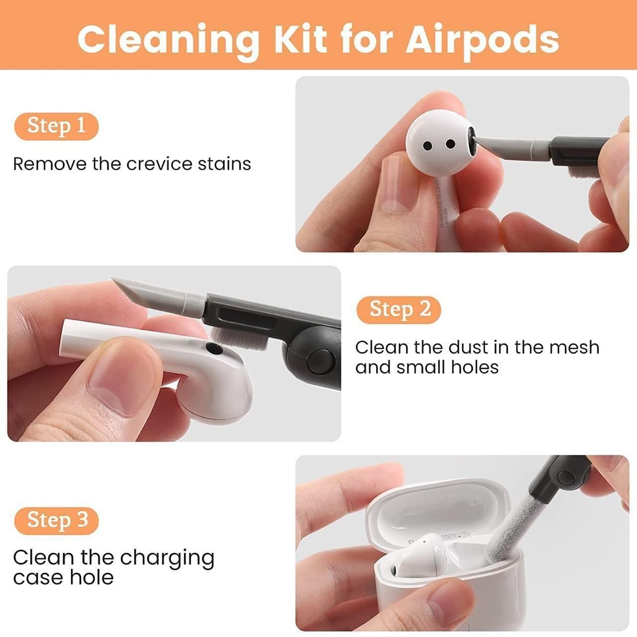 7 in 1 Electronic Cleaner Kit with Brush a29m3r-st