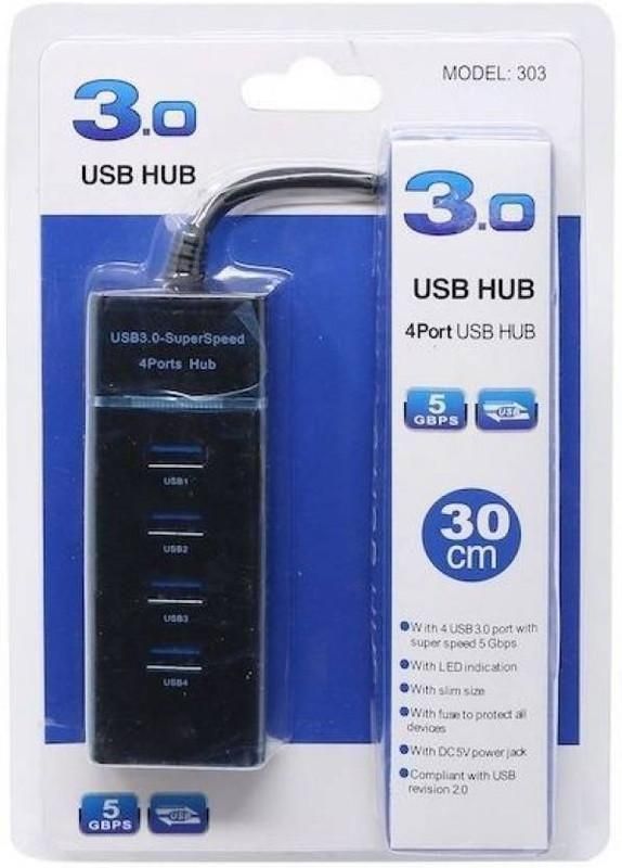 Auto Ryde 3.0 USB SUPER SPEED USB HUB a29m3r-st