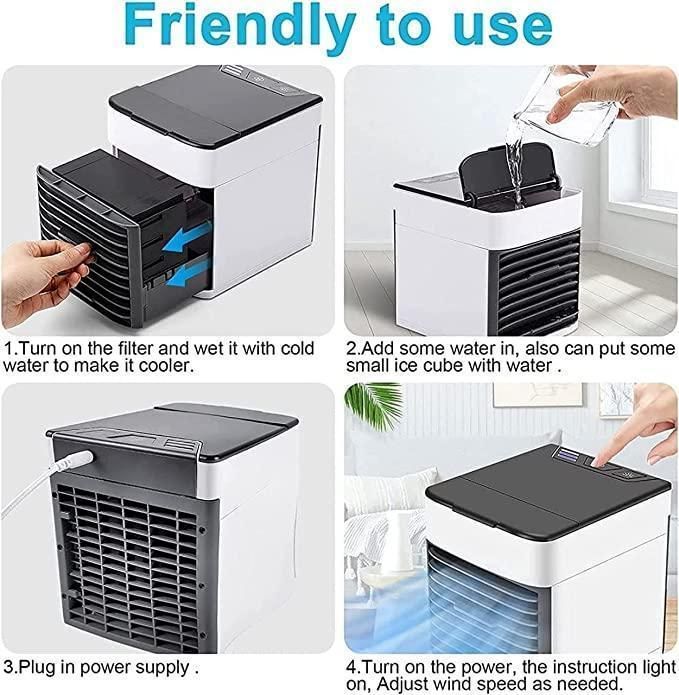 Mini ChillPro – Portable USB Air Conditioner & Air Cooler - ZyNova Tech