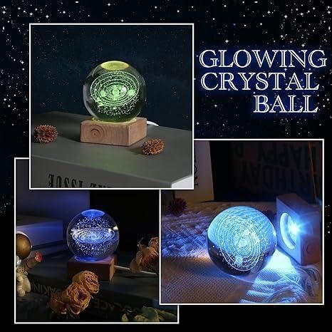 3D Crystal Lamp Ball(Assorted Design) a29m3r-st