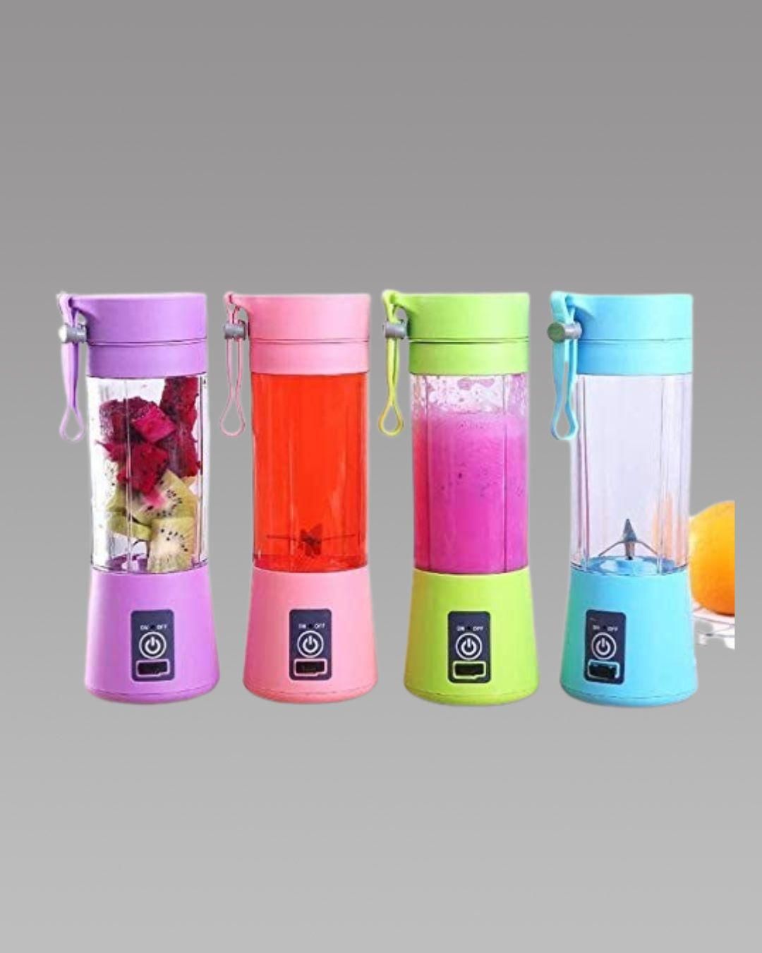 JuiceMate 6X – Portable USB Rechargeable Blender (380ml) - ZyNova Tech