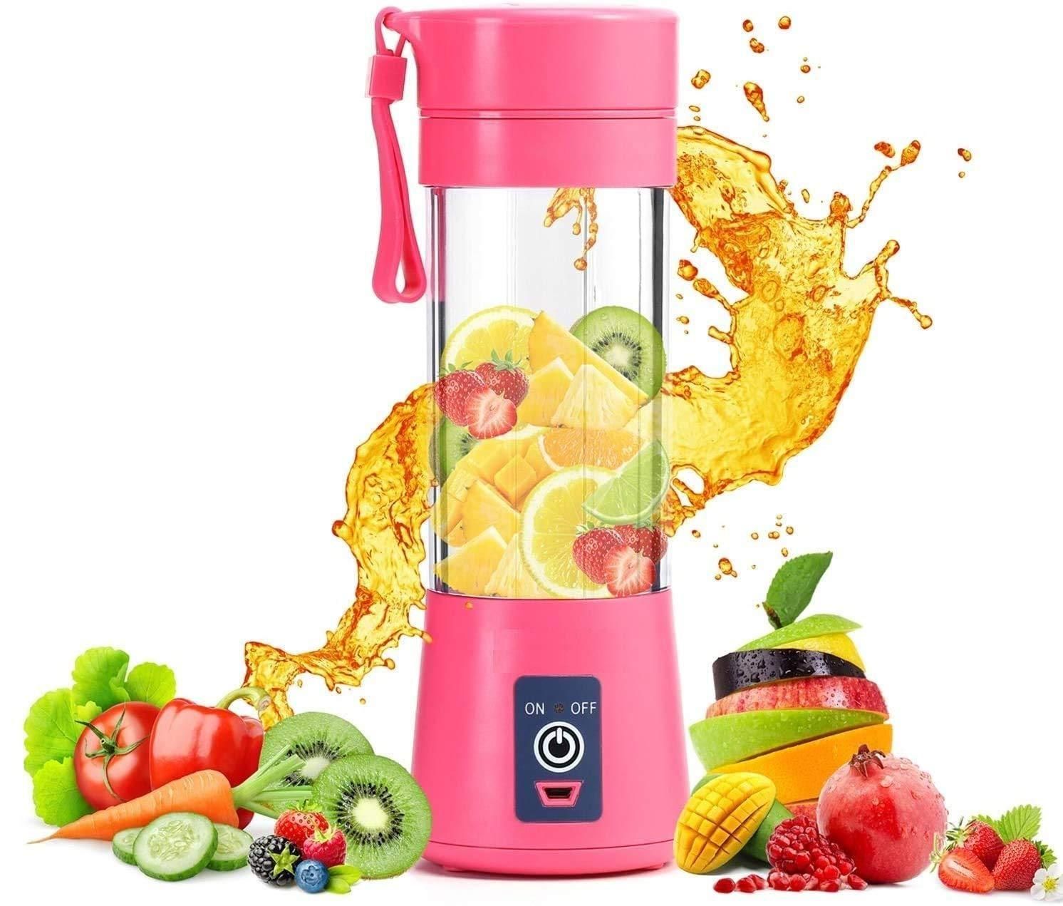 JuiceMate 6X – Portable USB Rechargeable Blender (380ml) - ZyNova Tech