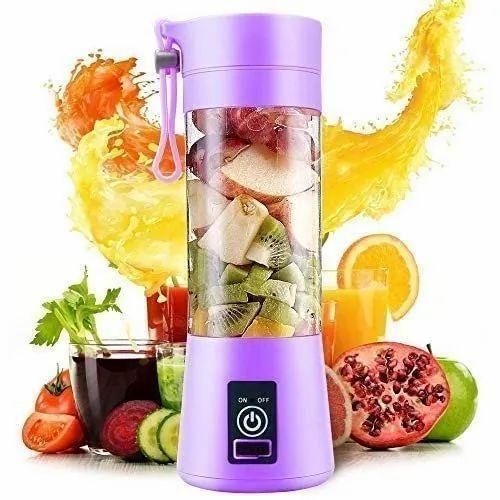 JuiceMate 6X – Portable USB Rechargeable Blender (380ml) - ZyNova Tech
